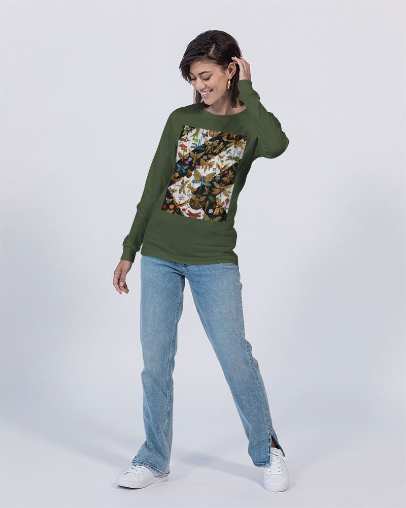 Abstrak dragonfly Unisex Jersey Long Sleeve Tee | Bella + Canvas