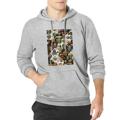 DTG 255gsm Men's Pocket Hoodie (Front Printing)