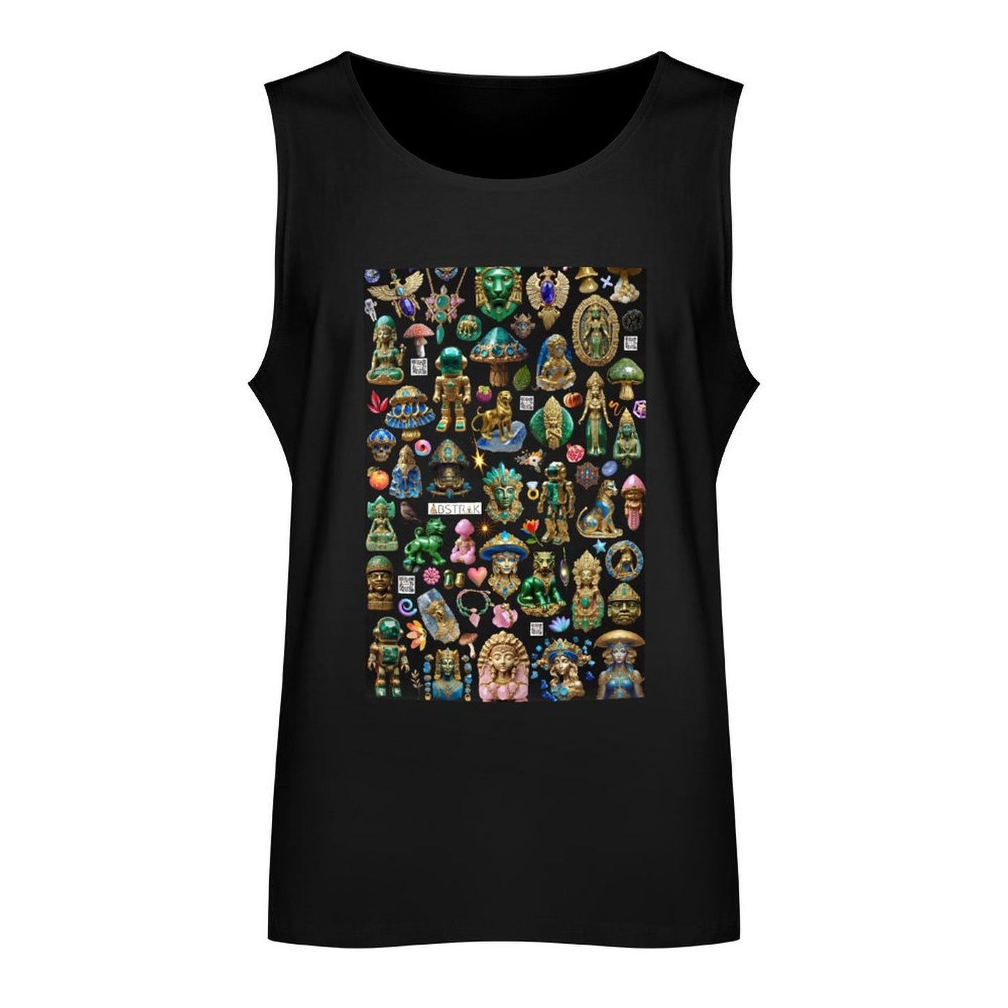 DTF 160gsm Men's Cotton Tank Top BX (Front Printing)