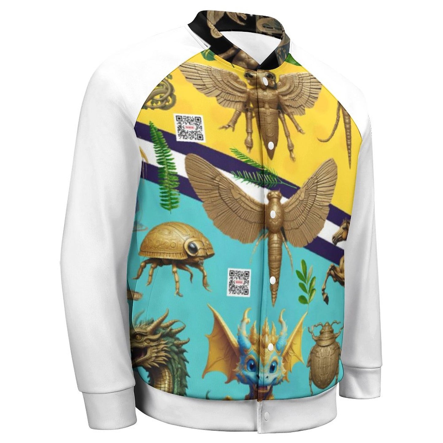 Men's Baseball Jacket (All-Over Printing)