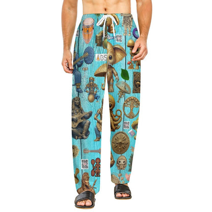 Men's Home Pajamas Pants EEP (All-Over Printing)