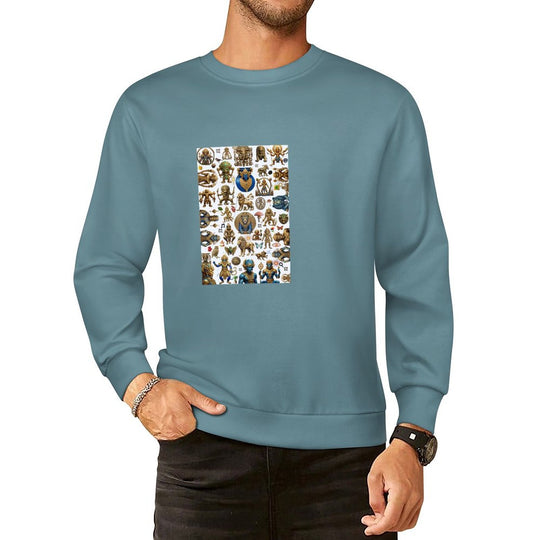 DTF 250gsm Cotton Men's Sweatshirt (Front Printing)