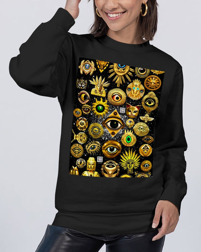 Diversified Abstrak Unisex Premium Crewneck Sweatshirt | Lane Seven