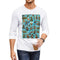 DTG 180gsm Men's Crewneck Long Sleeve T-shirt (Front Printing)