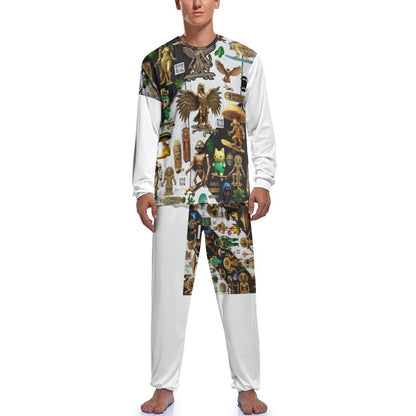 180gsm Men's Loungewear Set JJ1201 (All-Over Printing)