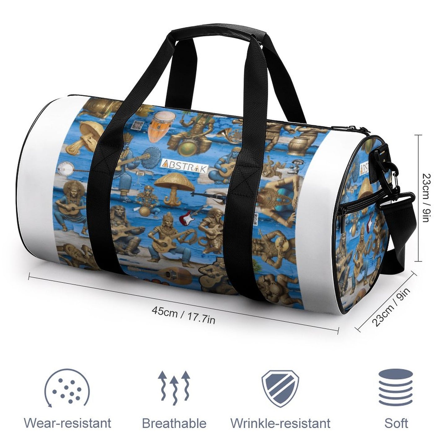 Foldable Duffel Gym Bag Q006