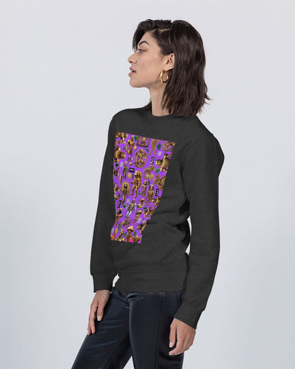 Ancient Abstrak Collection Unisex Premium Crewneck Sweatshirt | Lane Seven