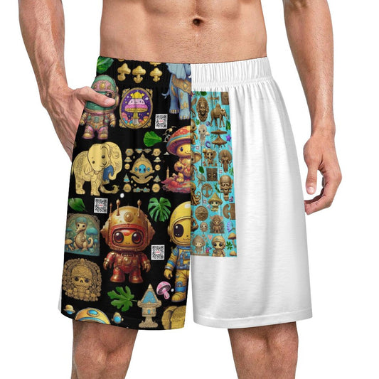 170gsm Pajama Shorts for Men LM012 (All-Over Printing)