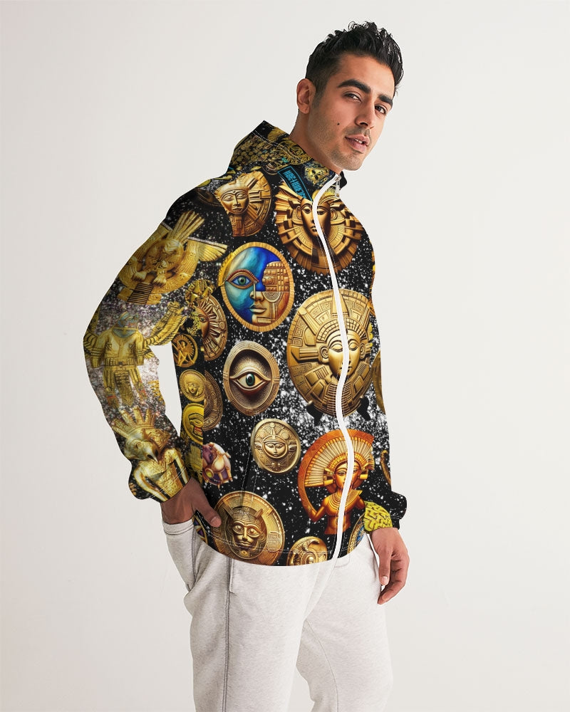 Evil Eye Abtrak Men's All-Over Print Windbreaker