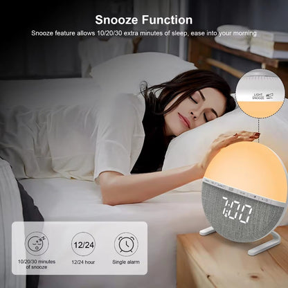 Creative New Hot Selling Lights, Sunrise Analog Wake-up Lights, Alarm Clocks