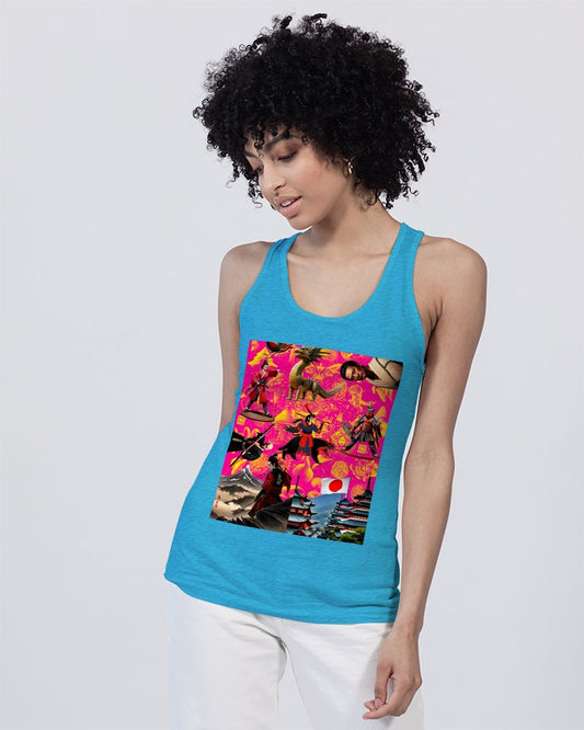 Trendy Abstrak Pattern Unisex Jersey Tank | Bella + Canvas