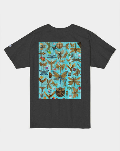 Abstrak dragonfly Unisex Tee | Champion