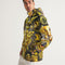 Ancient Abstrak Men's All-Over Print Windbreaker