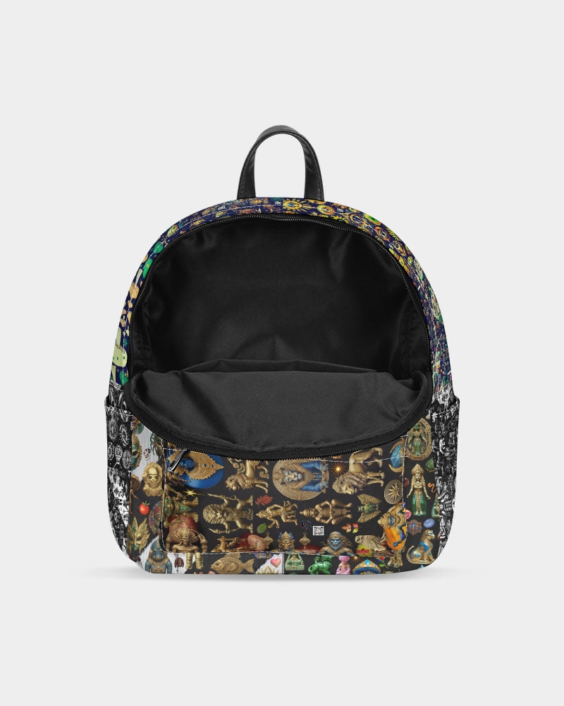 Abstraknyc Mini Canvas Backpack