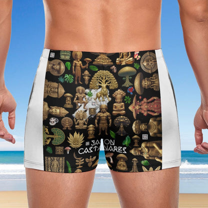 Fashionable Men's  boardshorts Swim Trunks DN003 (All-Over Printing)