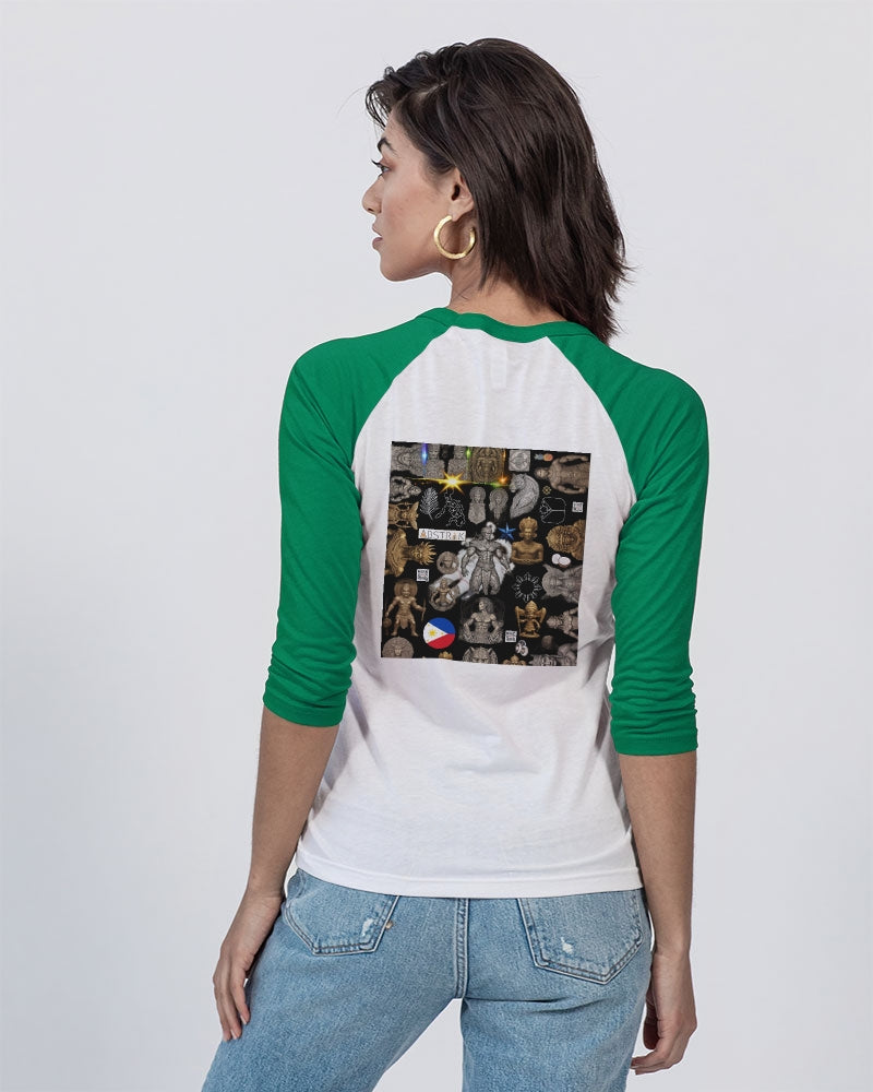 IMG_0540 Unisex Three-Quarter Sleeve Baseball Tee | Bella + Canvas