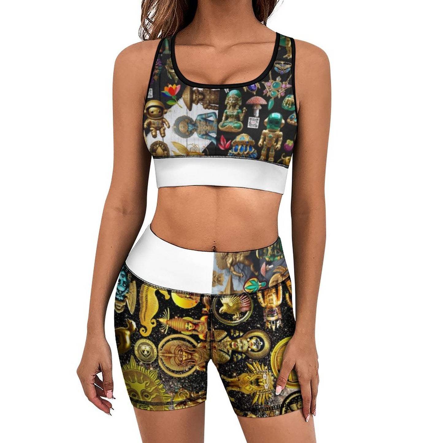 Workout Yoga Set XG005Y09A (All-over Printing)