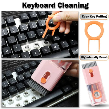 10-in-1 Laptop Keyboard Cleaning Kit Electronics Screen Cleaner Brush Tools For Xiaomi Huawei Samsung Camera Screen Clean