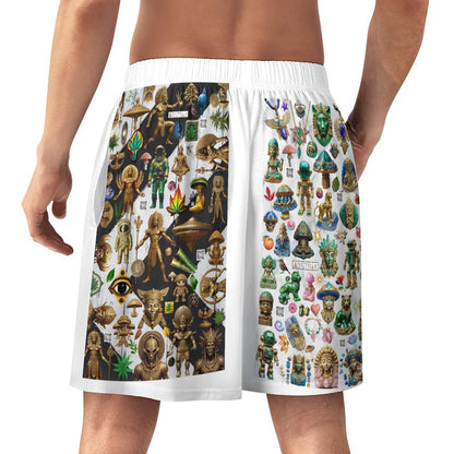 170gsm Pajama Shorts for Men LM012 (All-Over Printing)