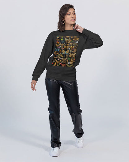 Abstrak dragonfly Unisex Premium Crewneck Sweatshirt | Lane Seven