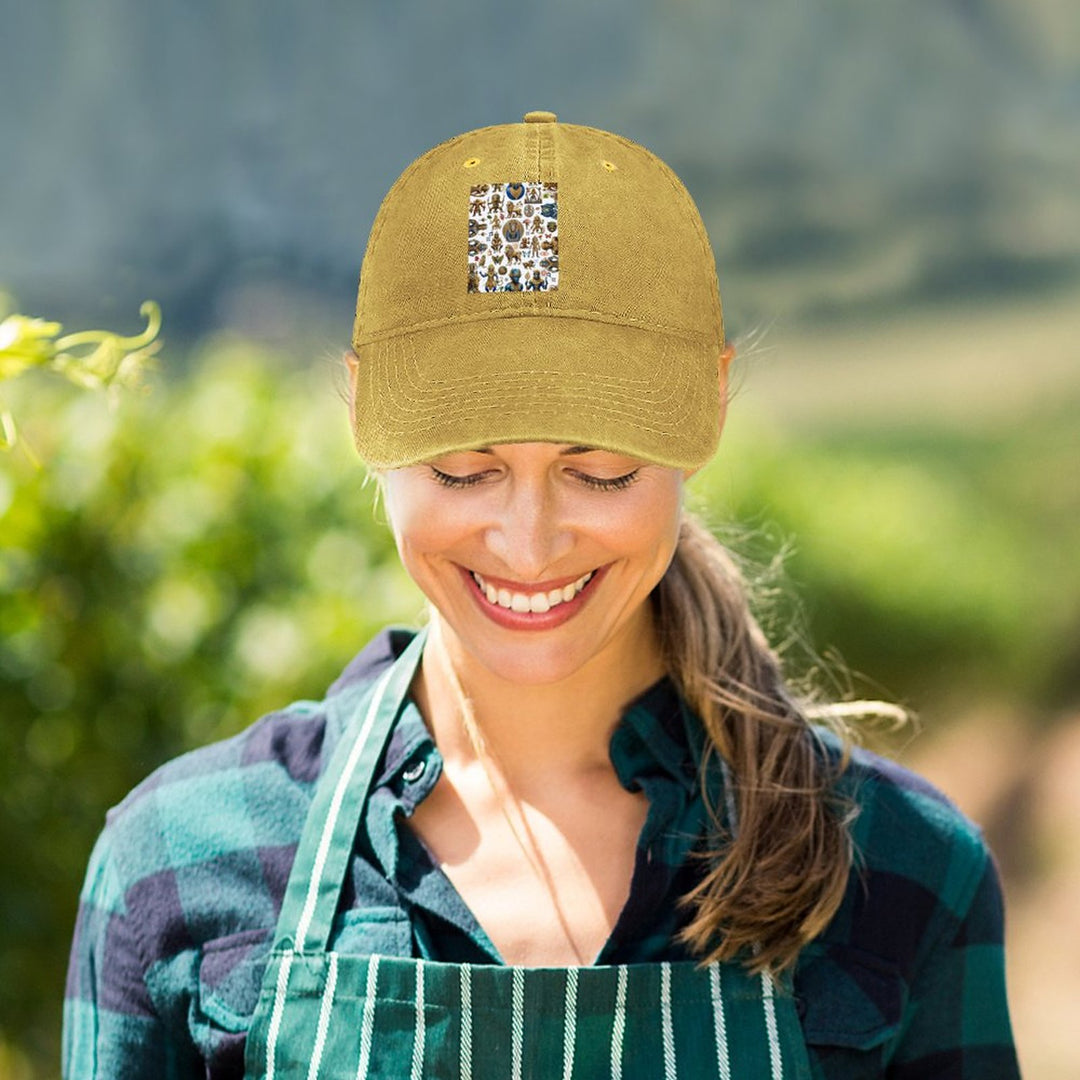 Adjustable Peaked Caps for Men and Women