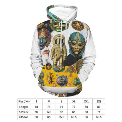 230gsm Printed Hoodie for Men (All-Over Printing)