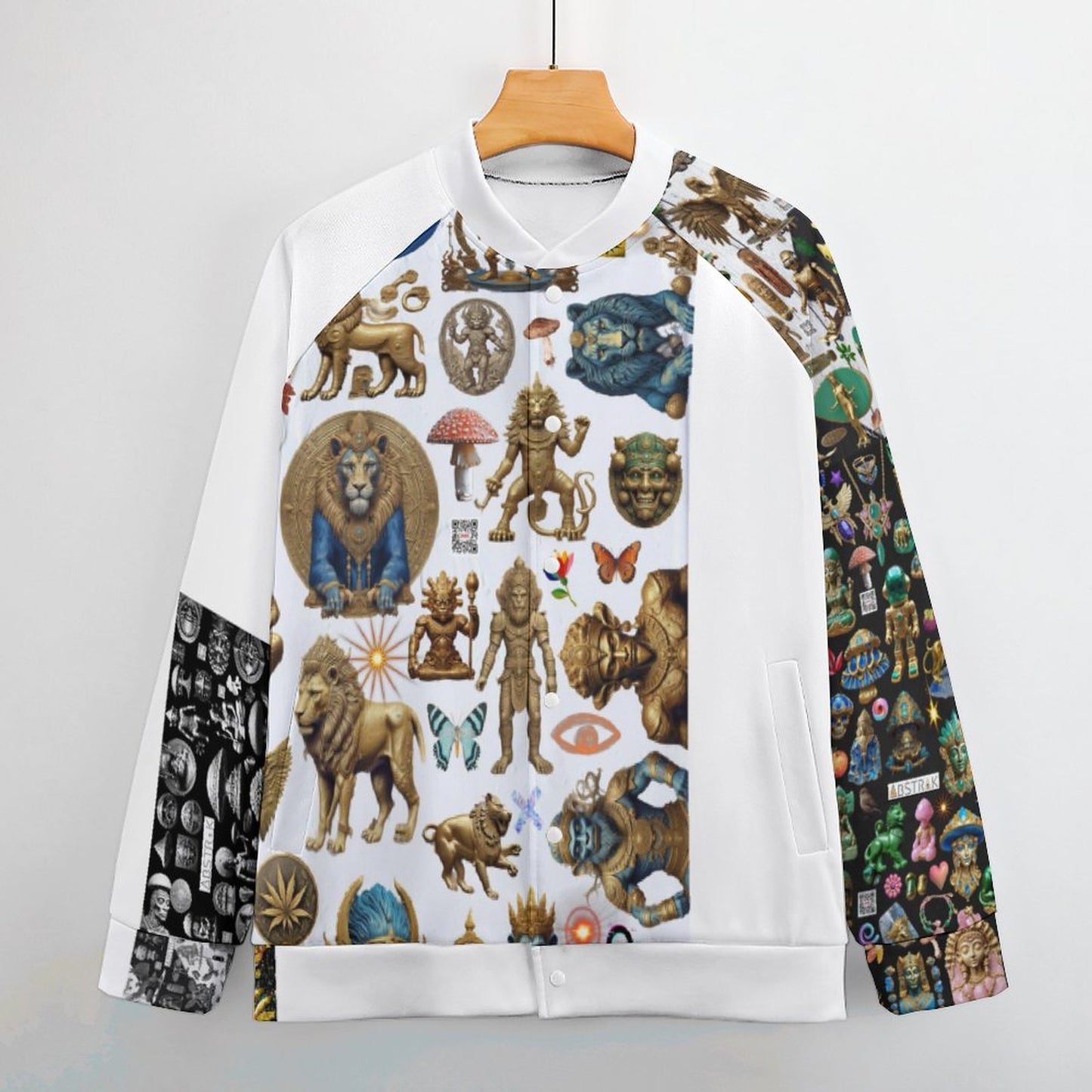 Men's Baseball Jacket (All-Over Printing)