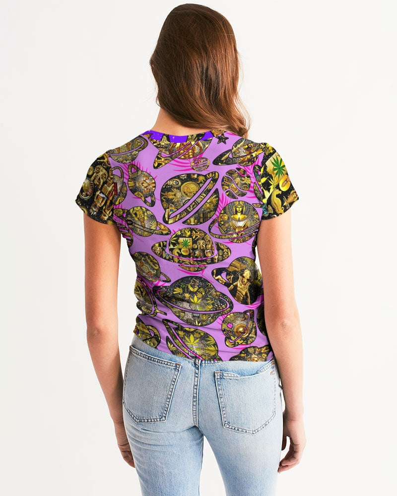 Ancient Abtsrak Women's All-Over Print Tee