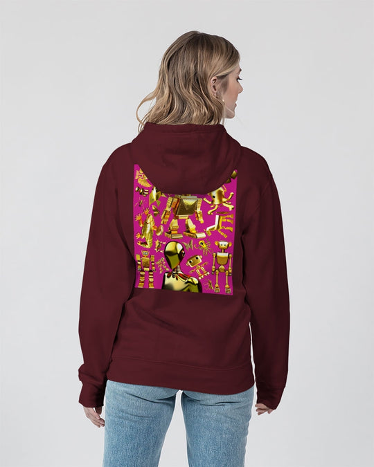 Robotic Abstrak Unisex Premium Pullover Hoodie | Lane Seven