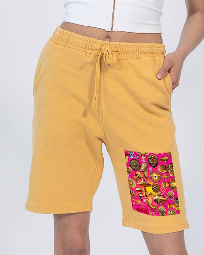 Nature Abstrak Unisex Vintage Shorts | Lane Seven