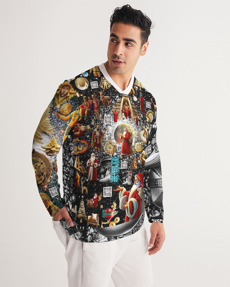 Matrix Vison Men's All-Over Print Long Sleeve Sports Jersey