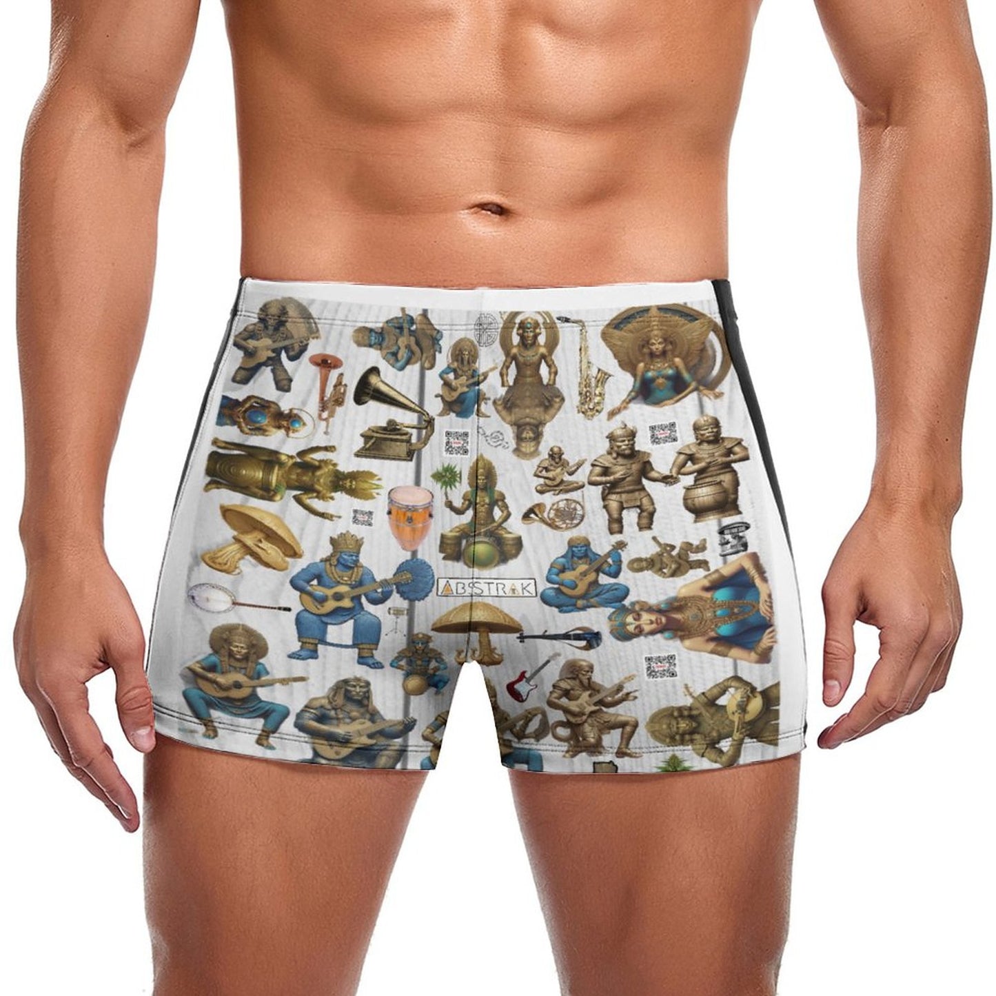 Fashionable Men's  boardshorts Swim Trunks DN003 (All-Over Printing)