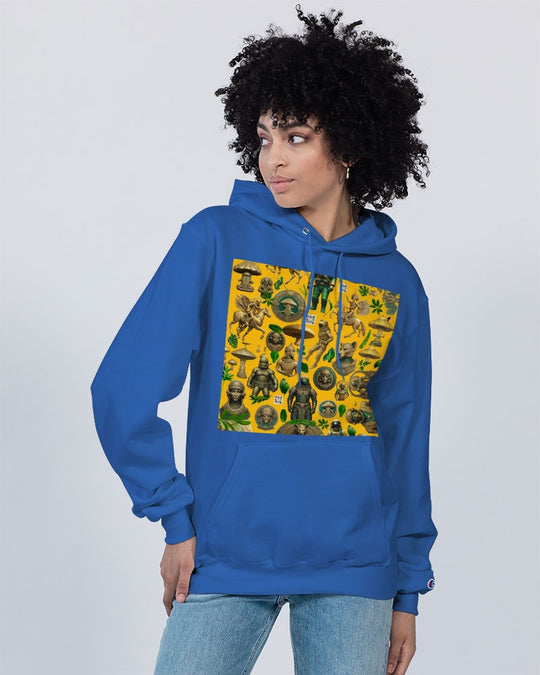 Ancient Abstrak Collection Unisex Hoodie | Champion