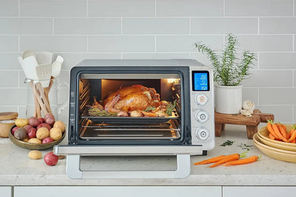 EO241264M 10-in-1 Digital AirFryer ,True Convection Toaster Oven with internal light, Grills, Broils,