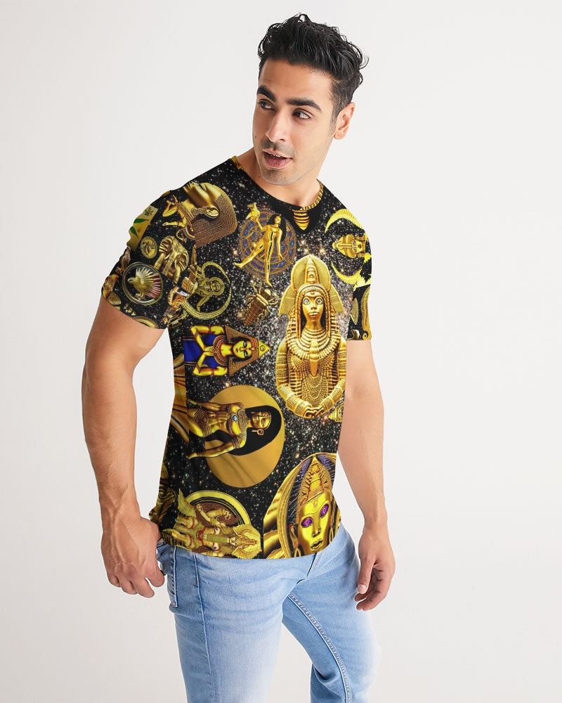 Ancient Abstrak Men's All-Over Print Tee