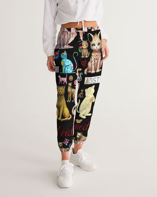 Leidy Abstrak Women's All-Over Print Track Pants