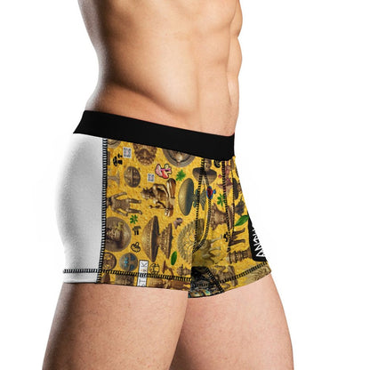 180gsm Milk Silk Men's Underwear K39 (All-Over Printing)