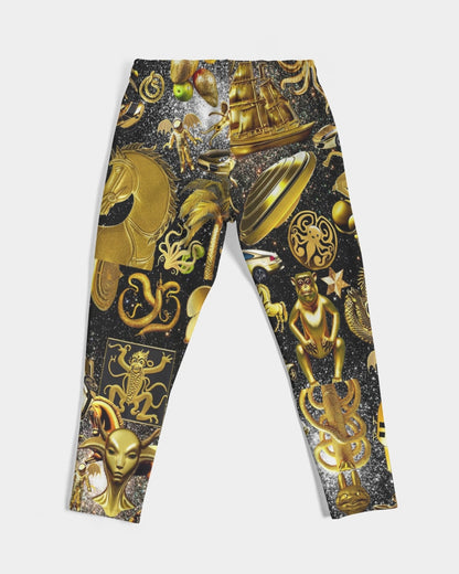 Outer Space Abstrak Men's All-Over Print Joggers