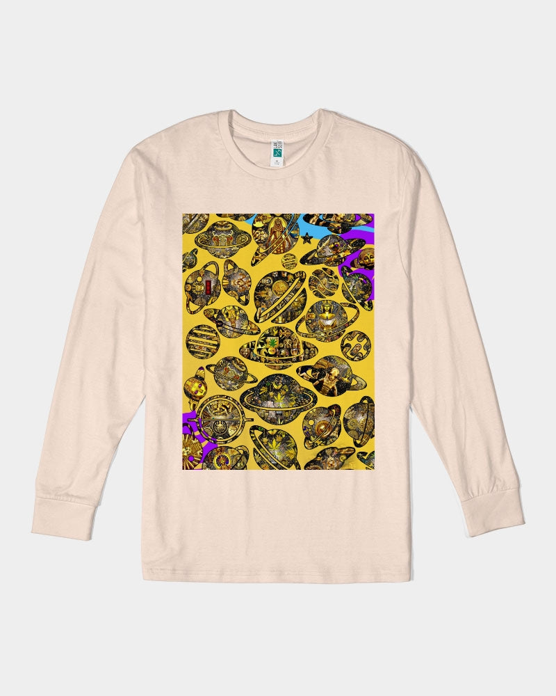 Nature Abstrak Unisex Long Sleeve Tee | Lane Seven