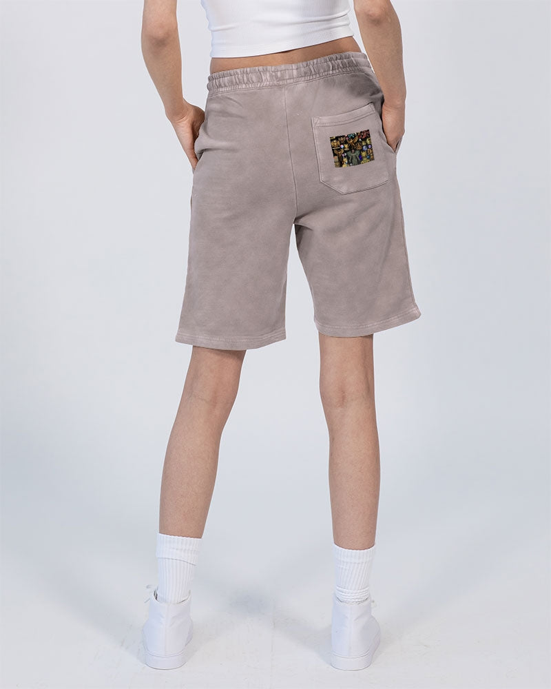 Alien Trendy Abstrak Collection Unisex Vintage Shorts | Lane Seven