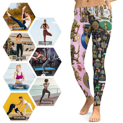 Hot Yoga Pants for Women SY010 (All-Over Printing)