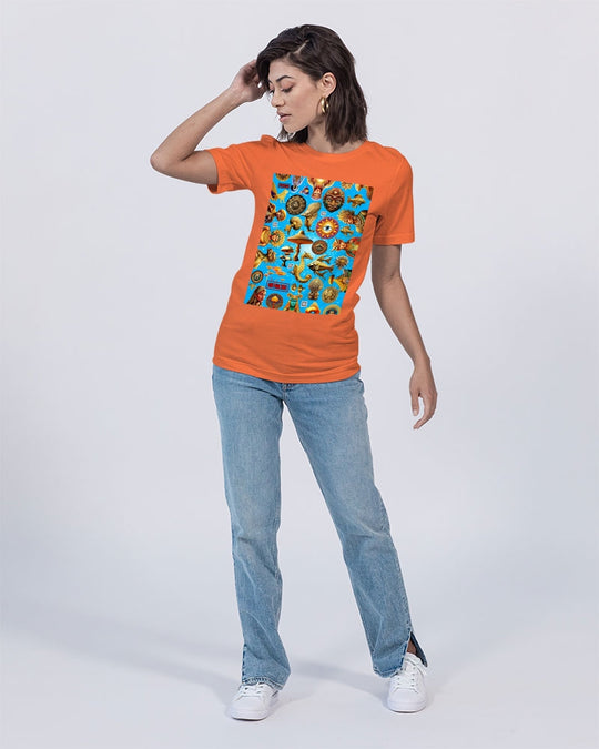 Eye and Face Abstrak Unisex Jersey Tee | Bella + Canvas