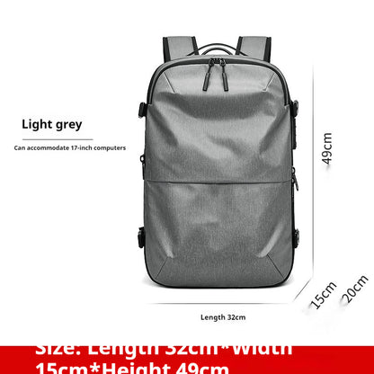 Men's Minimalist Multifunctional Large Capacity Travel Backpack