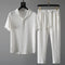 Ice Silk Short-sleeved Suit Sports Suit