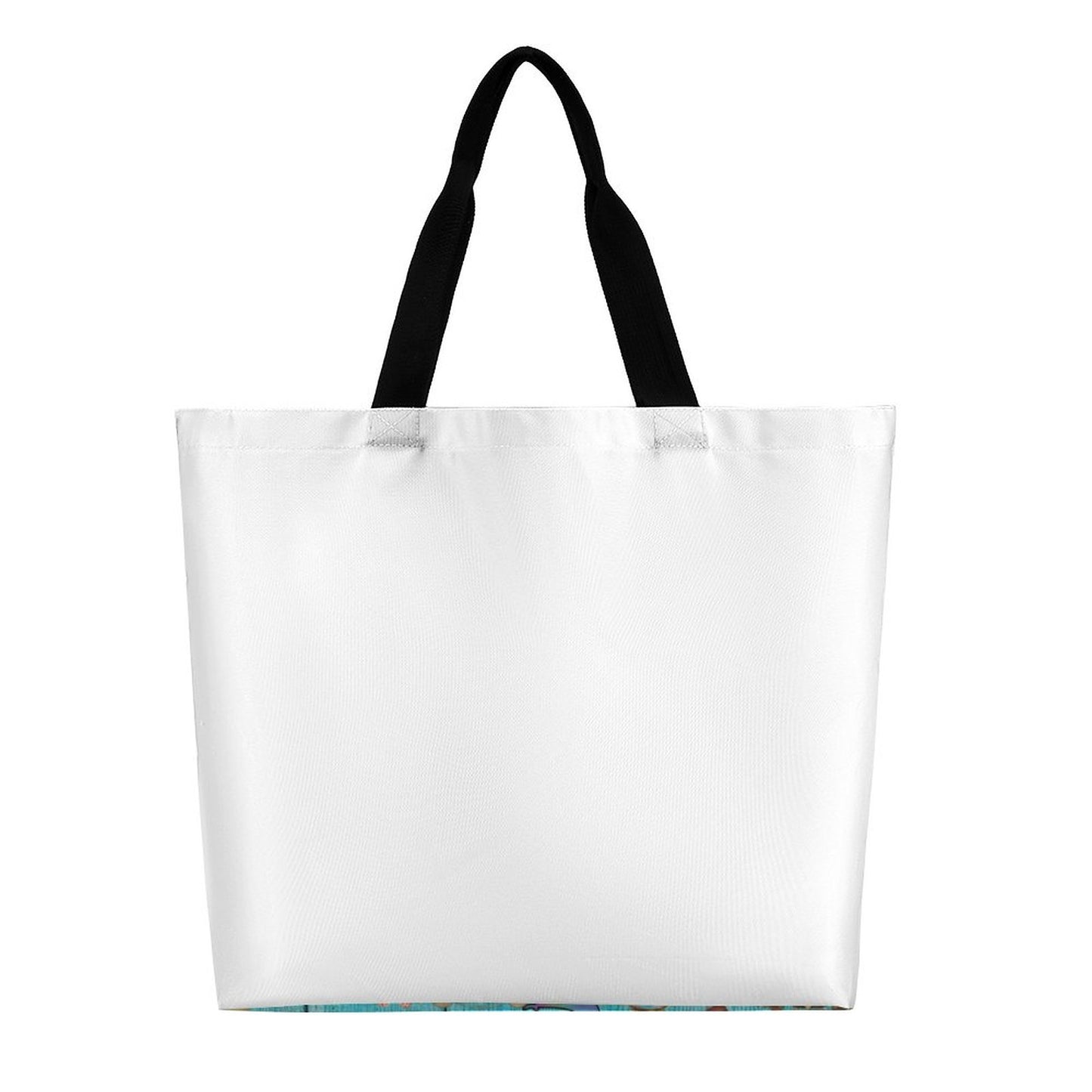 Large One Shoulder Shopping Bag (All-Over Printing)