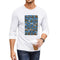 DTG 180gsm Men's Crewneck Long Sleeve T-shirt (Front Printing)