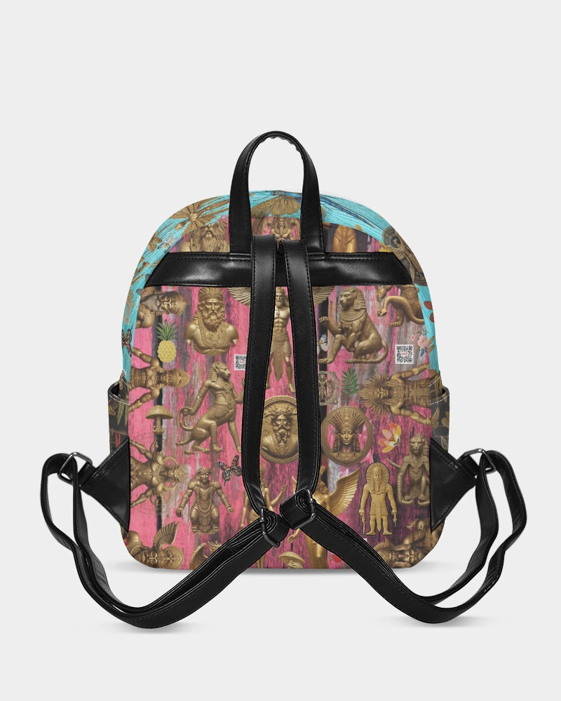 Abstrak dragonfly Mini Canvas Backpack