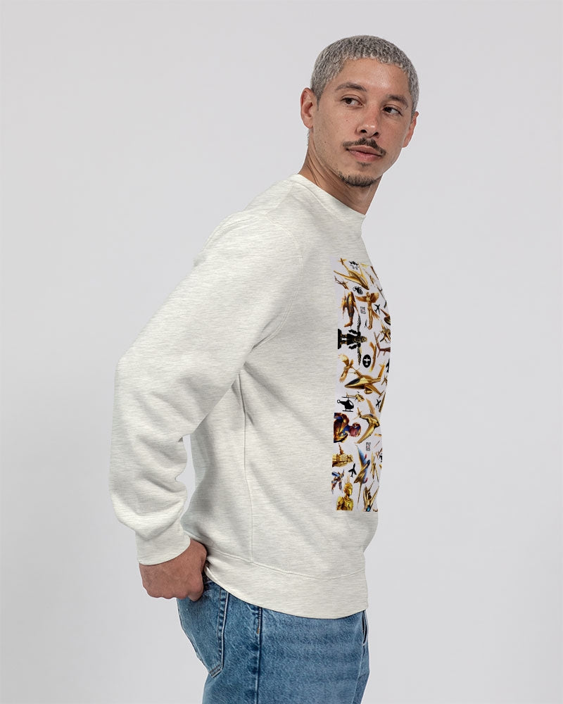 Planes Abstrak Unisex Premium Crewneck Sweatshirt | Lane Seven