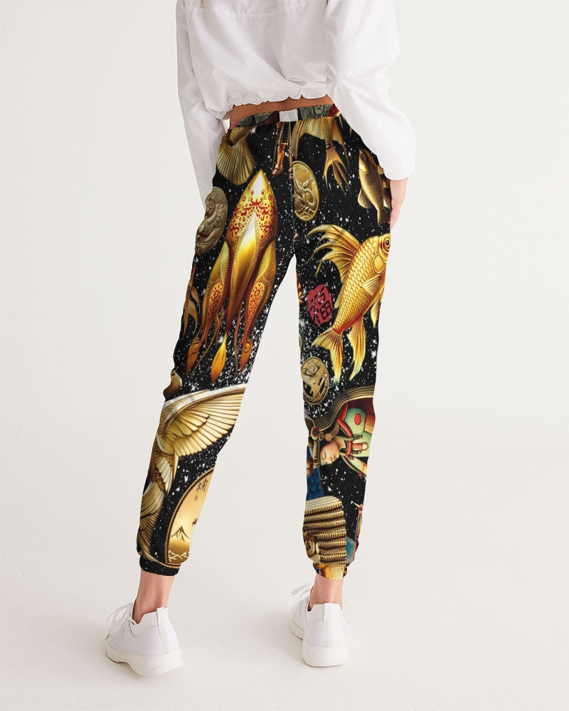 Trendy Abstrak Pattern Women's All-Over Print Track Pants