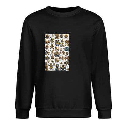 DTF 250gsm Cotton Men's Sweatshirt (Front Printing)